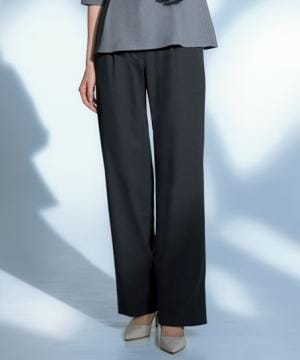事務服・会社制服の通販の【ユニデポ 事務服】【全2色】パンツ（ストレッチ・エコ素材・オールシーズン対応）