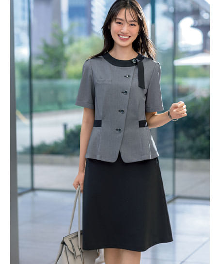 【全2色】オーバーブラウス(ニット・UVカット・吸水速乾・透け防止・汚れ除去・高通気度174.1㎤/㎠・s)