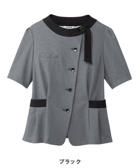 【全2色】オーバーブラウス(ニット・UVカット・吸水速乾・透け防止・汚れ除去・高通気度174.1㎤/㎠・s)