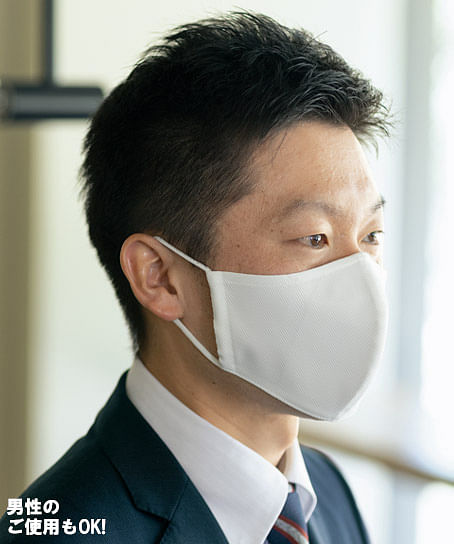 【全2色】制服美マスク（12枚入り/Tio Tioプレミアム）男女兼用サイズ調節可能