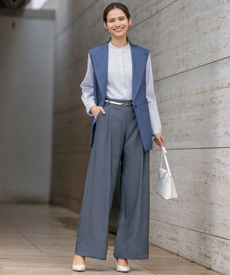 【JANE PACKER】全3色 ブラウス(吸水速乾・UVカット・透け防止・ストレッチ)