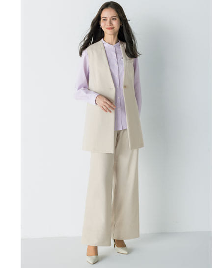 【JANE PACKER】全3色 ブラウス(吸水速乾・UVカット・透け防止・ストレッチ)