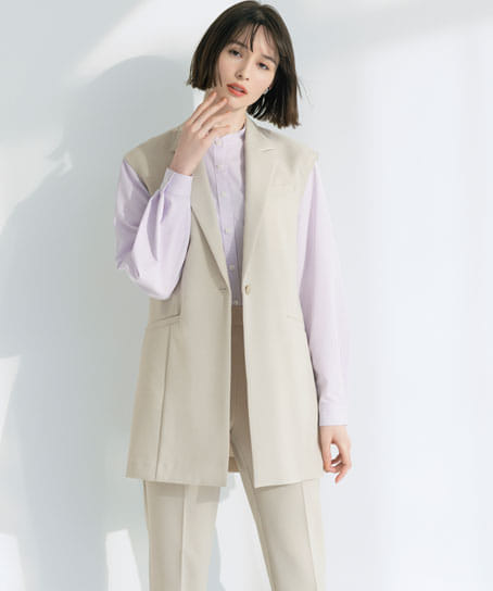 【JANE PACKER】全3色 ブラウス(吸水速乾・UVカット・透け防止・ストレッチ)