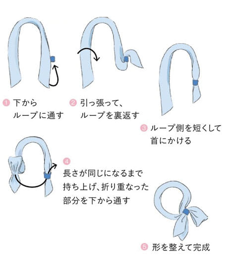 【JANE PACKER】全3色　スカーフリボン