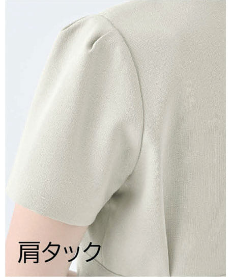 【全2色】バックル付きチュニック(ストレッチ・エコ素材・SS~3L)