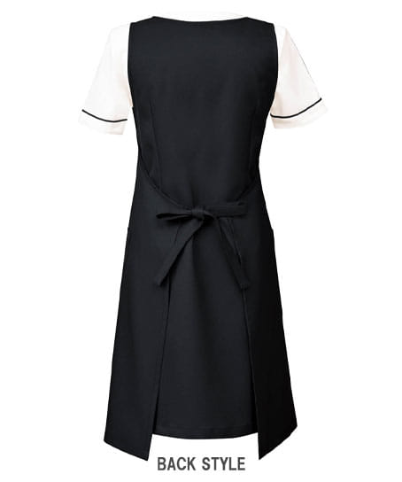 【全1色】エプロンドレス（撥水・撥油・制電）