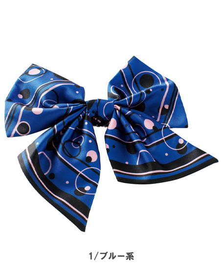 【全2色】クリップ&ピン付スカーフ