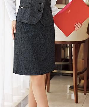 ユニフォーム・制服の通販の【ユニデポ】【全3色】美形Aラインスカート（High Class Tweed）