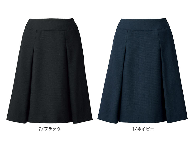 【全2色】美形スカート：タック（シャドーチドリ）