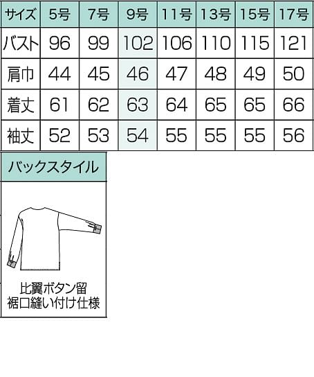 【全2色】バイカラープルオーバーブラウス（ストレッチ・消臭） サイズ詳細