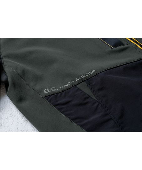 【G.G.】全3色・長袖ブルゾン（ストレッチ・メンズ）