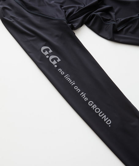 【G.G.】限定デザイン長袖サポートシャツ（ストレッチ・冷感・消臭・吸汗速乾・UVカット）