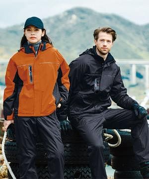 ユニフォーム・制服の通販の【ユニデポ】防水防寒ブルゾン（撥水・防水加工）
