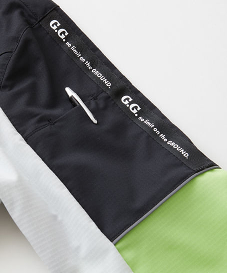 【G.G.】全3色・長袖ブルゾン（G.G.ロゴ有り/制電性・ストレッチ/伸長率20～30％未満・消臭）