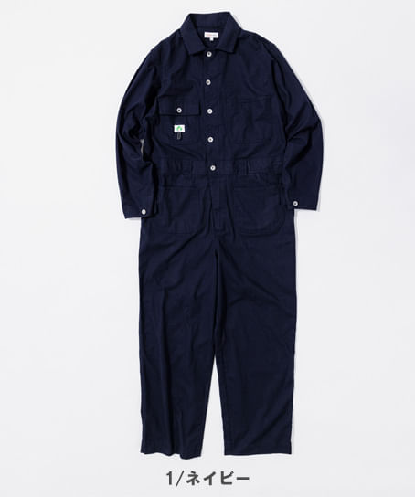 【全2色】BEAMS DESIGN　カバーオール　ジャンプスーツ（ストレッチ・メンズ）