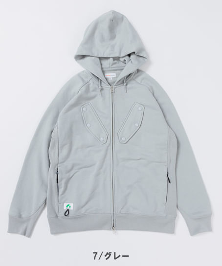 【全4色】BEAMS DESIGN　長袖パーカ（ストレッチ・メンズ）