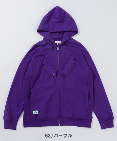 【全4色】BEAMS DESIGN　長袖パーカ（ストレッチ・メンズ）