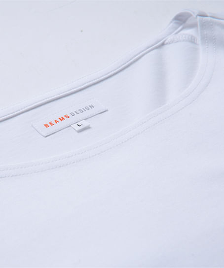 【全3色】BEAMS DESIGN　TEEボートネック長袖（ストレッチ・男女兼用）