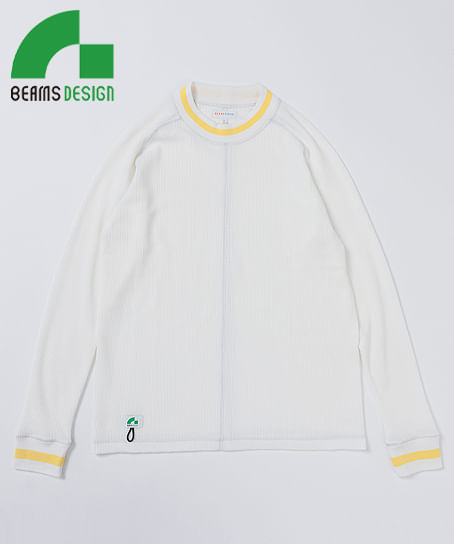 【全4色】BEAMS DESIGN　長袖Tシャツ（ストレッチ・メンズ）