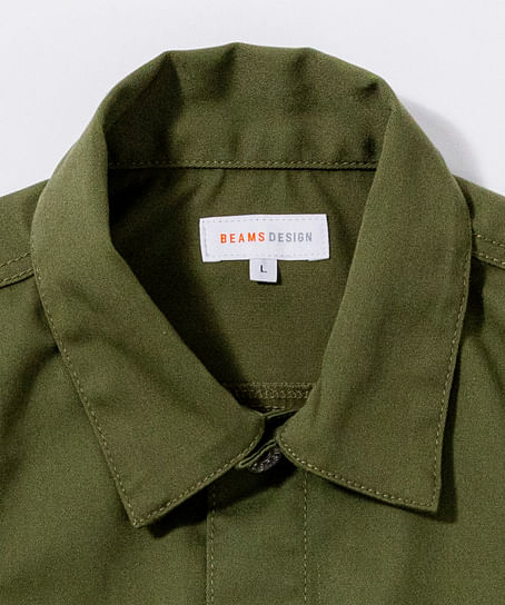 【全3色】BEAMS DESIGN　トラッカーファティーグジャケット（ストレッチ・メンズ）