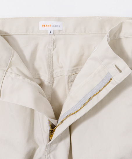 【全3色】BEAMS DESIGN　ペインターカーゴパンツ（ストレッチ・メンズ）