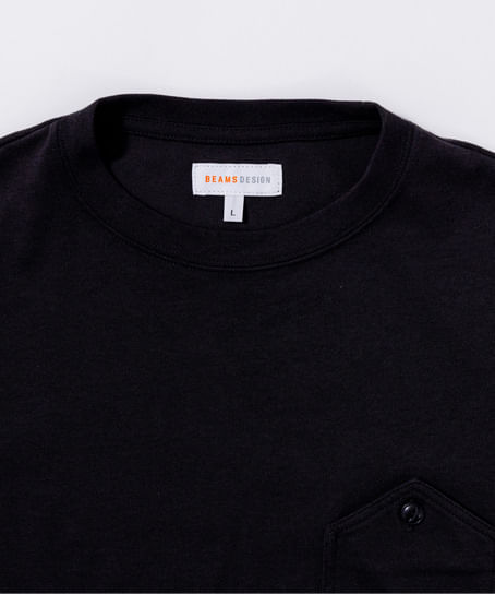 【全4色】BEAMS DESIGN　ワークポケットTシャツ（ストレッチ・メンズ）