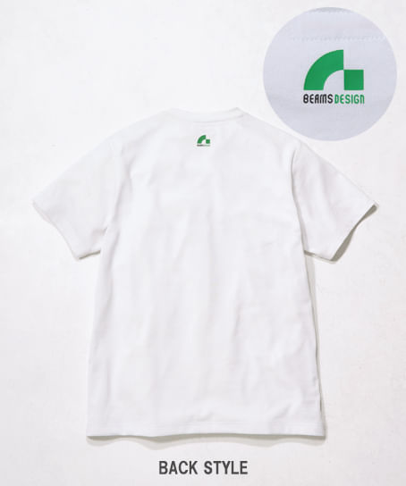 【全3色】BEAMS DESIGN　Tシャツ半袖（ストレッチ・男女兼用）
