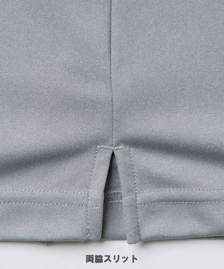 【全4色】BEAMS DESIGN　ハーフZIPポロ長袖（ストレッチ・男女兼用）
