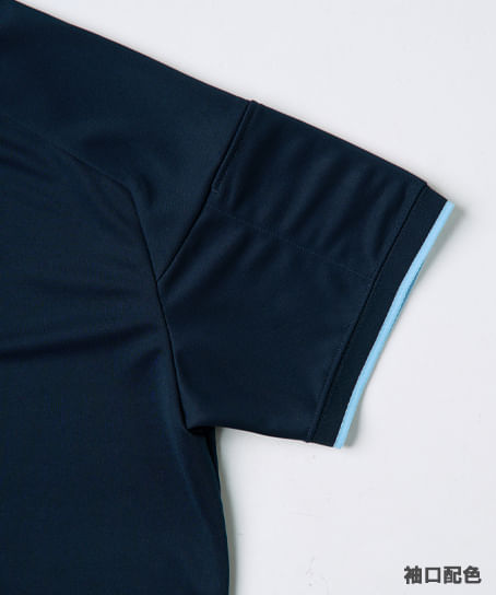 【全4色】BEAMS DESIGN　ハーフZIPポロ半袖（ストレッチ・男女兼用）