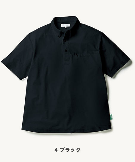 【全3色】BEAMS DESIGN 半袖ポロシャツ（ストレッチ性・吸汗速乾・ボタンダウン・胸ポケット有）