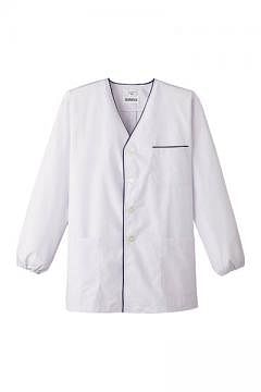 ユニフォーム・制服の通販の【ユニデポ】男性用デザイン白衣　長袖
