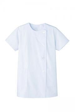 ユニフォーム・制服の通販の【ユニデポ】女性用横掛白衣　半袖