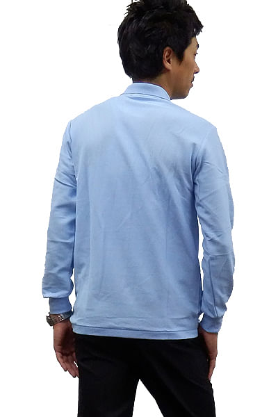 【全16色】5.8オンス Ｔ/Ｃ長袖ポロシャツ（ポケット付・形状安定・UV・やや厚め・男女兼用）