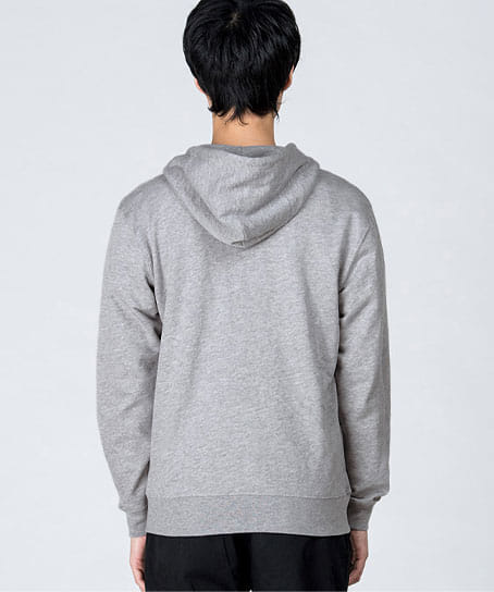 【全15色】8.4オンスジップアップライトパーカー(2重フード・厚手・男女兼用)