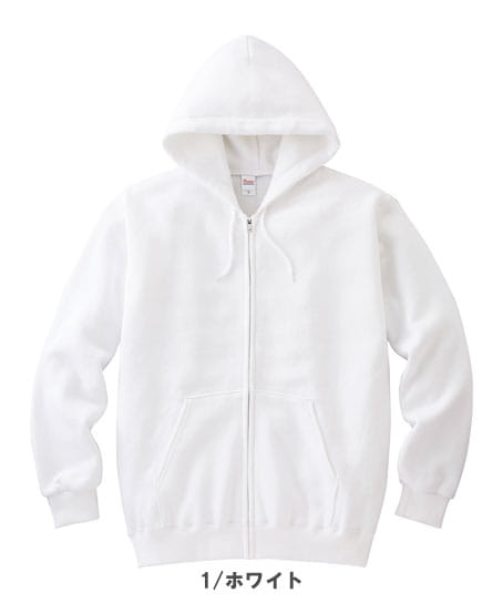 【全15色】8.4オンスジップアップライトパーカー(2重フード・厚手・男女兼用)