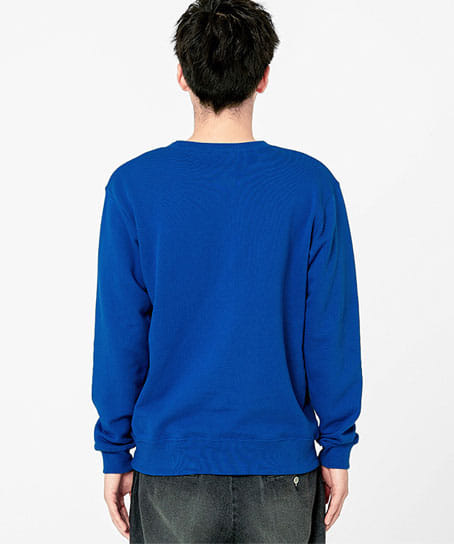 【全15色】8.4オンスクルーネックライトトレーナー(裏毛・厚手・男女兼用)