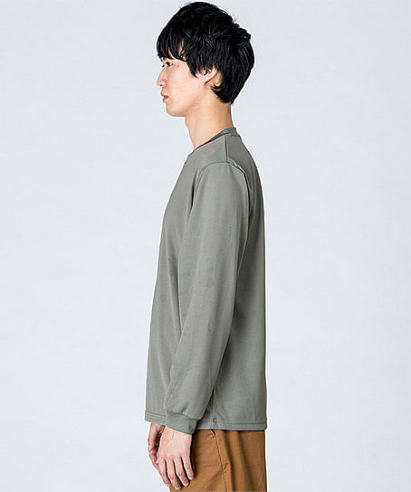 【20色】4.4オンス ドライロングスリーブTシャツ（吸汗速乾・UVカット・140～7L・男女兼用）