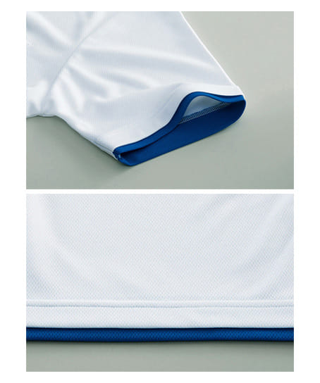 【全14色】襟リブ4.4オンスドライレイヤードポロシャツ(ポケット付・吸汗速乾・UVカット・やや薄手・男女兼用)