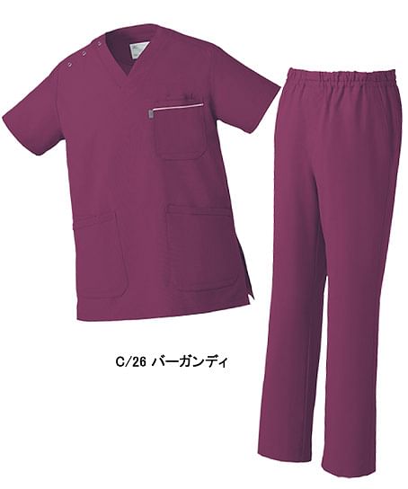 【Mizuno】ミズノスクラブ白衣 上下セット （制電・制菌・男女兼用）（MZ0018A・MZ0019）