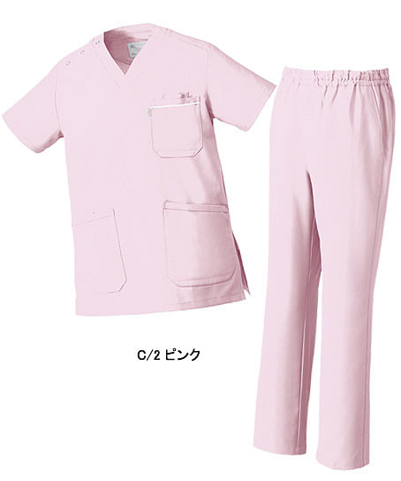 【Mizuno】ミズノスクラブ白衣 上下セット （制電・制菌・男女兼用）（MZ0018A・MZ0019）