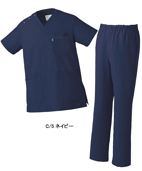 【Mizuno】ミズノスクラブ白衣 上下セット （制電・制菌・男女兼用）（MZ0018A・MZ0019）
