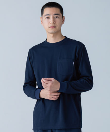 【全3色】TS DESIGN ドライハニカムロングスリーブTシャツ(吸汗速乾・男女兼用)