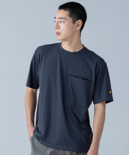 【全3色】TS DESIGN ニッカーズDRY ドッツショートスリーブTシャツ（接触冷感・高通気・UVカット・消臭・男女兼用）