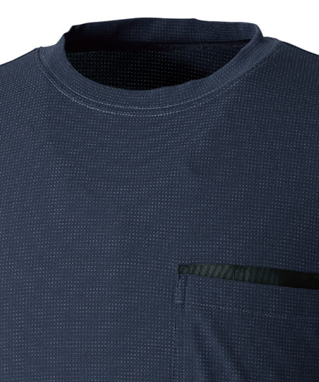 【全3色】TS DESIGN ニッカーズDRY ドッツショートスリーブTシャツ（接触冷感・高通気・UVカット・消臭・男女兼用）