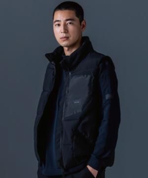 ユニフォーム・制服の通販の【ユニデポ】【全1色】TS DESIGN　ニッカーズファイバーダウンベスト（軽量・ストレッチ・防風・撥水・男女兼用）