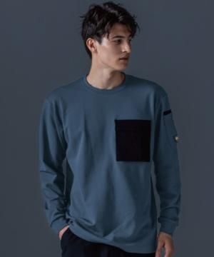 ユニフォーム・制服の通販の【ユニデポ】【全3色】TS DESIGN ニッカーズドライワッフルロングスリーブTシャツ（ストレッチ・軽量・保温性・男女兼用）