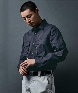 ユニフォーム・制服の通販の【ユニデポ】【全5色】TSDESIGN TCNライトクロスシャツ（ストレッチ・帯電防止・吸汗速乾・リサイクル素材・男女兼用）