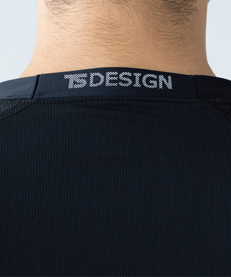 【全1色】TS DESIGN メガクールロングスリーブTシャツ(ストレッチ・接触冷感・吸汗速乾・消臭・高通気・男女兼用)
