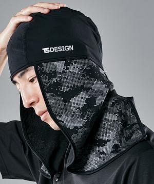 ユニフォーム・制服の通販の【ユニデポ】【全1色】TSDESIGN メガクールBALACLAVAニンジャ（通気性・接触冷感性・消臭機能・男女兼用）