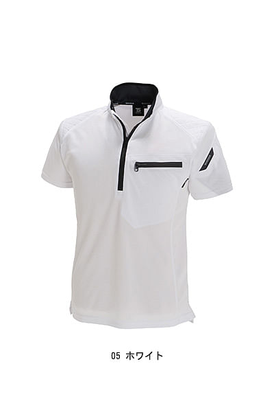 【全3色】TS DESIGN　ワークニットショートシャツ（男女兼用）